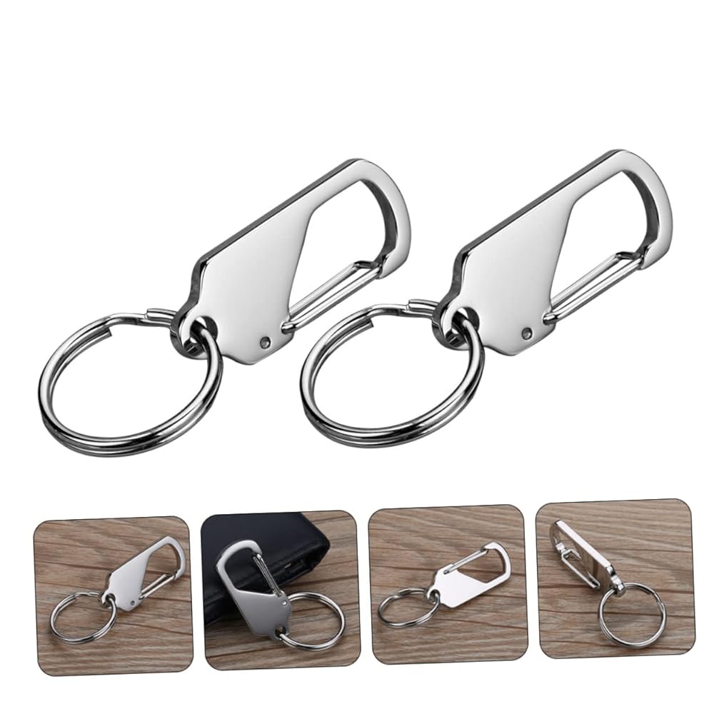 関税/送料込★Rest&Recreation★MIRROR CARD HOLDER KEYRING Vaguelly 2pcs Key Holder Chain Car Key Chain Mirror Polished